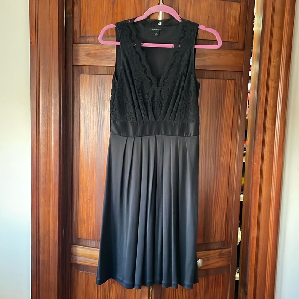 Classic black lace dress